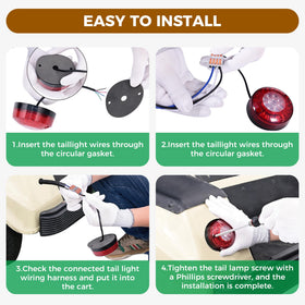 10L0L kit includes screws, gaskets, and switch for easy mounting