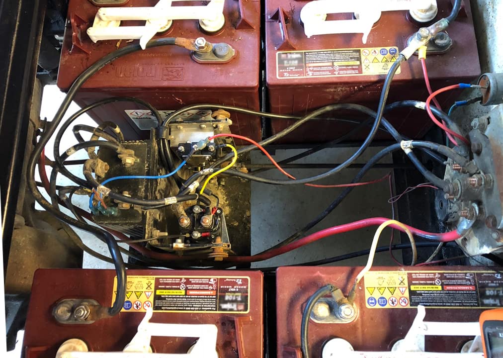 10L0L spring-return lever potentiometer delivers smooth control on EZGO Marathon