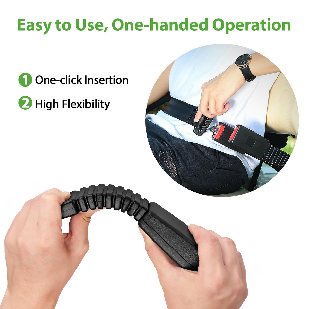 10L0L buckle and clips detail for secure belt fastening