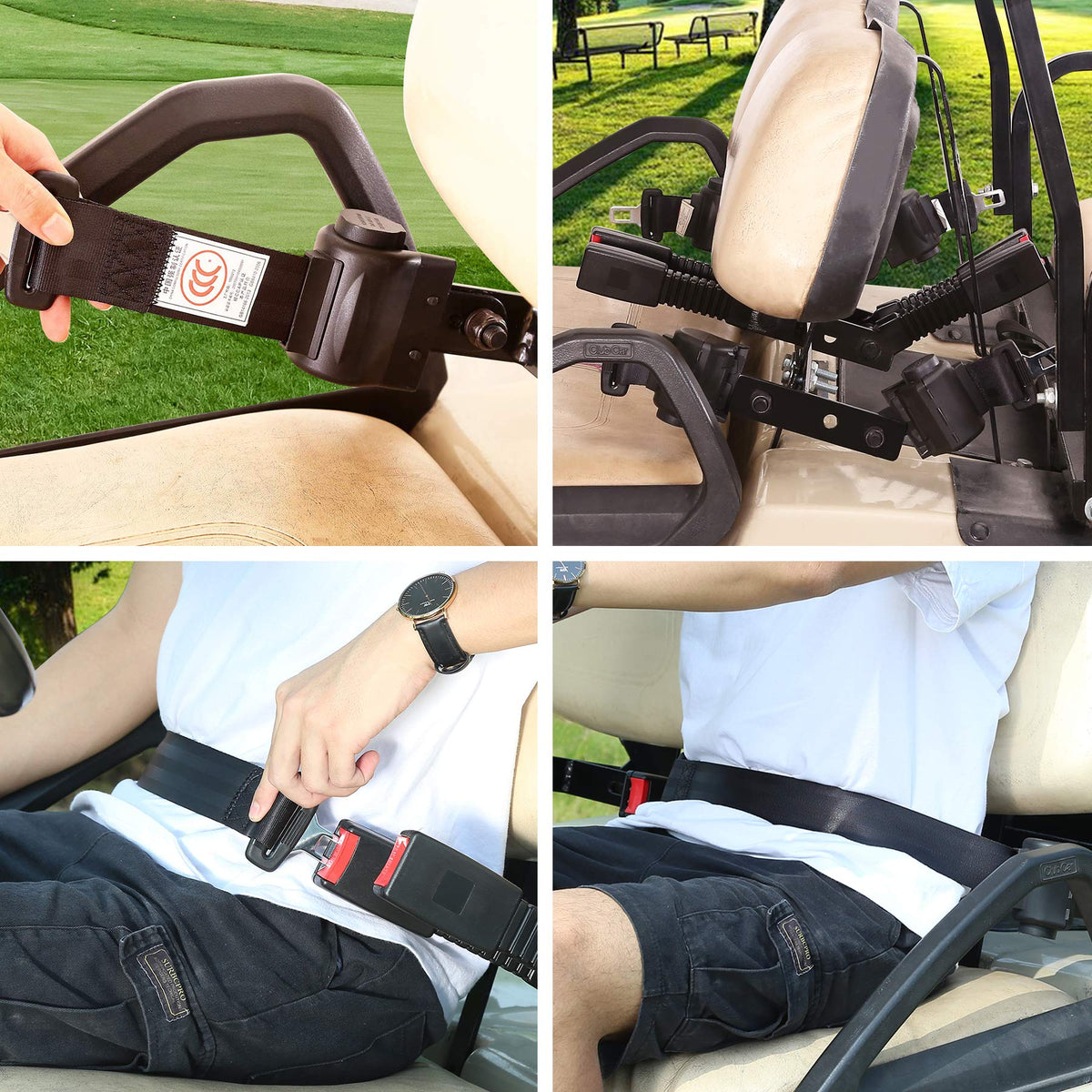 10L0L seat belt kit with hardware for easy install
