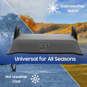 10L0L seat cover features easy installation over armrests for EZGO and Club Car models.