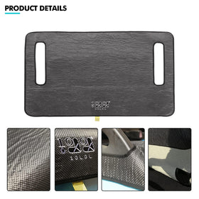 10L0L wash-and-go seat cover shown in machine washable fabric.
