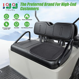 Rapid heat in 15 seconds delivers quick warmth on cool golf days