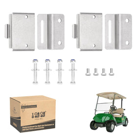 10L0L seat hinge plate for Yamaha G8/G14, durable replacement.