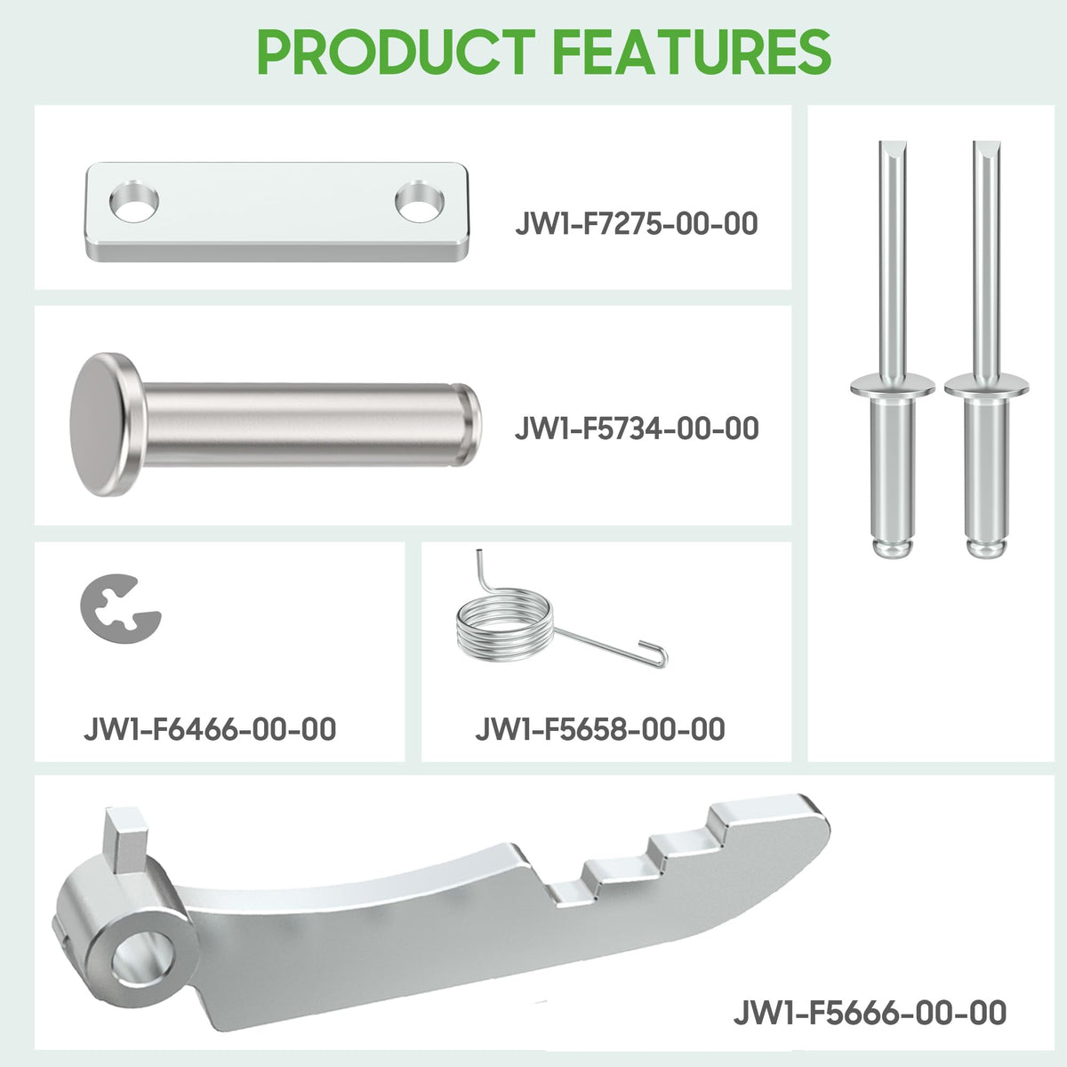 10L0L sector parking brake component for accurate parking control.
