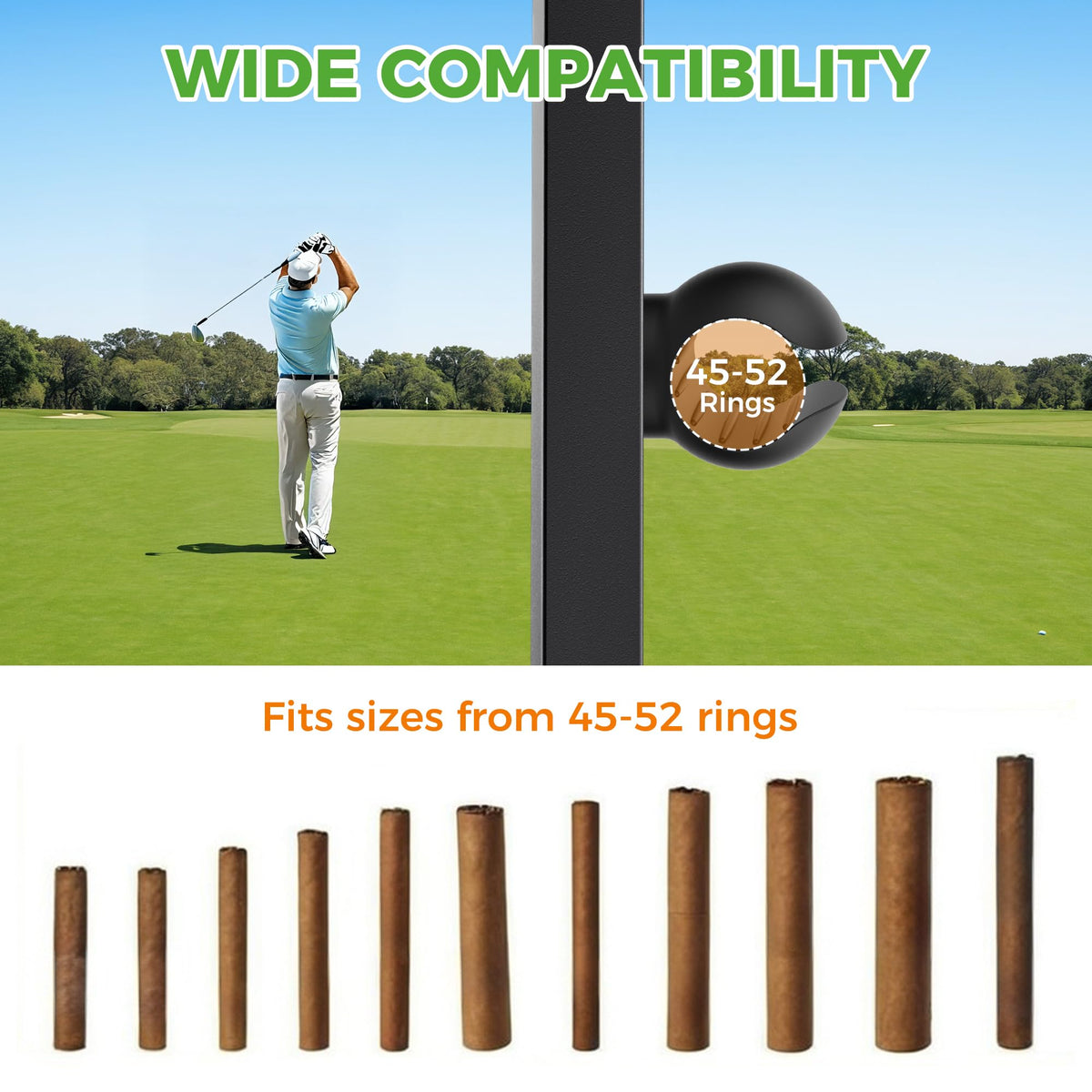 10L0L secure grip during rough greens trips