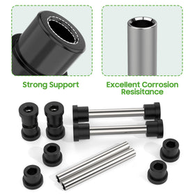 10L0L shackle upper sleeves 2pcs support reliable suspension movement.