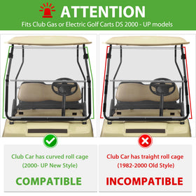 10L0L Shatterproof windshield reduces risk of impacts during play.