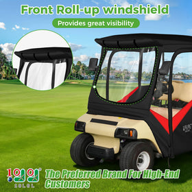 10L0L side mirror cutouts keep mirrors usable during enclosure installation.