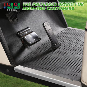 10L0L silica-gel floor mat material delivers durable, easy-clean protection.