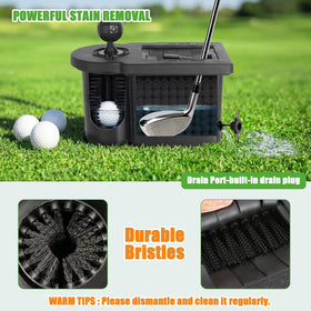 10L0L single drain system simplifies cleanup after washing