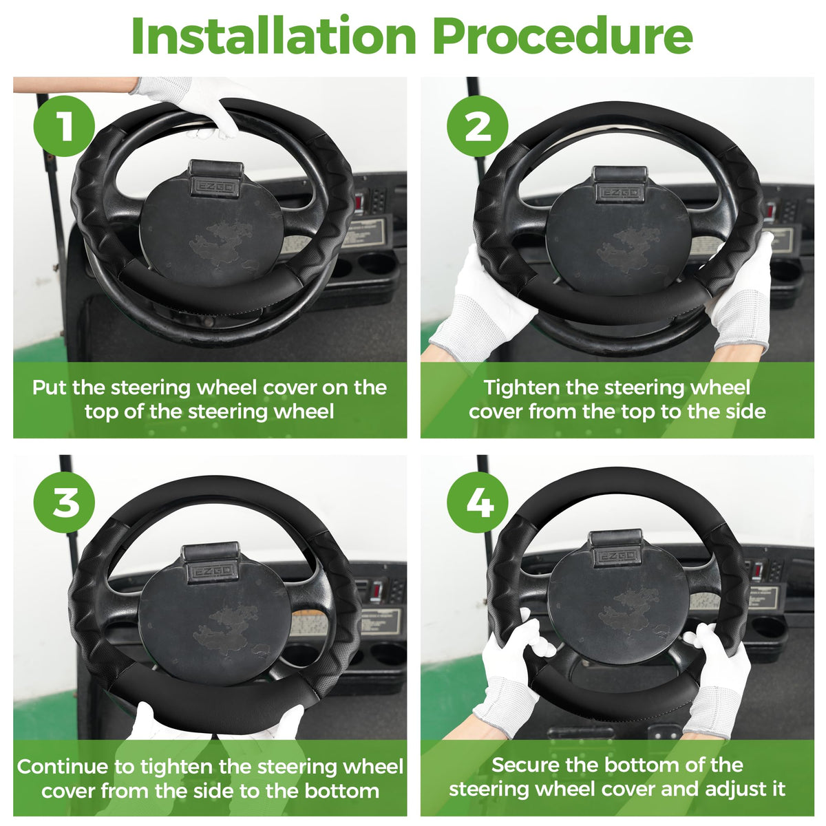 10L0L easy slip-on installation requires no tools