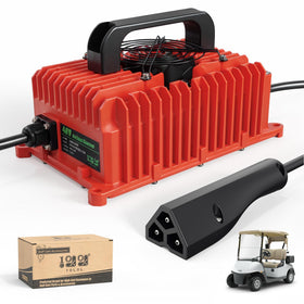 10L0L smart charger for EZGO TXT RXV with easy plug-in assembly
