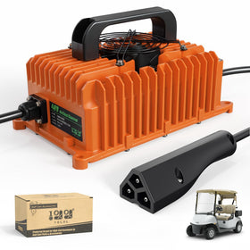 10L0L Smart Golf Cart Charger for EZGO TXT RXV delivers reliable 48V charging on the course.