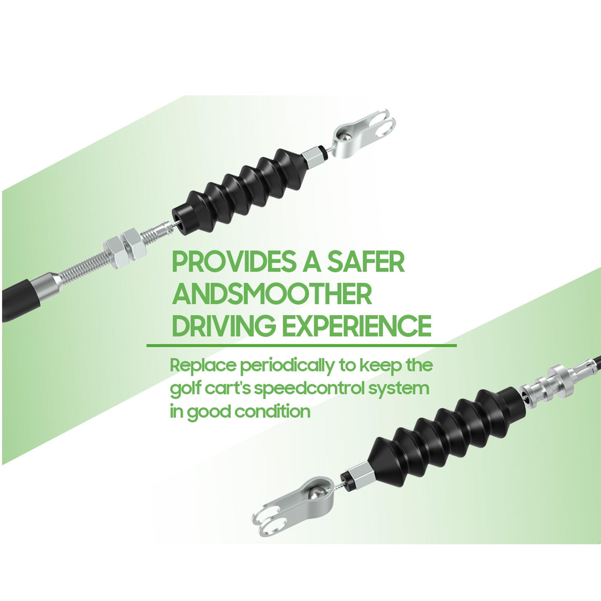 10L0L smooth throttle operation for responsive cart acceleration