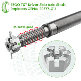 10L0L packaging includes shaft, bearings, seals, and fasteners for repair.