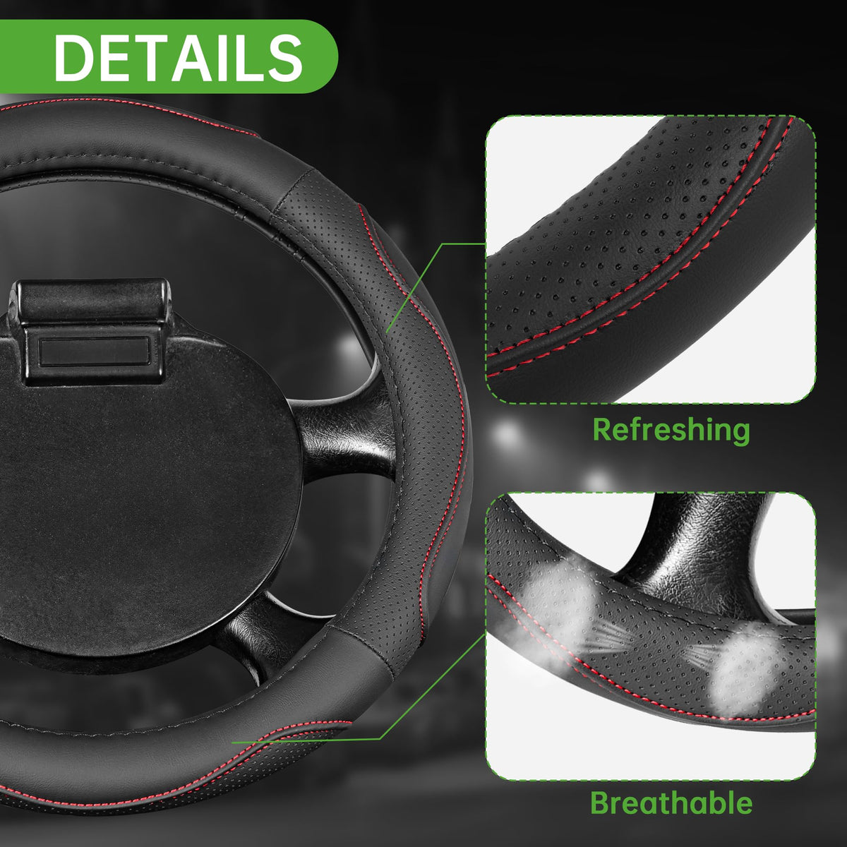 10L0L soft-comfort grip emphasizes enhanced feel during long golf cart drives.