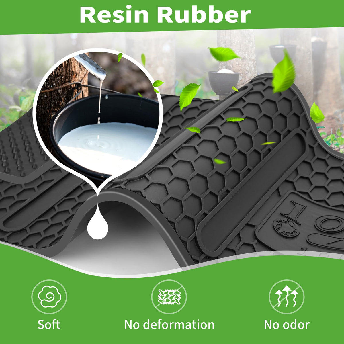 10L0L soft odorless material for comfortable, long rides.