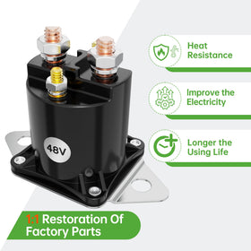 10L0L 4-terminal solenoid design enables straightforward installation
