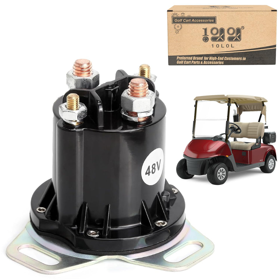 10L0L solenoid EZGO RXV front view enhances reliability