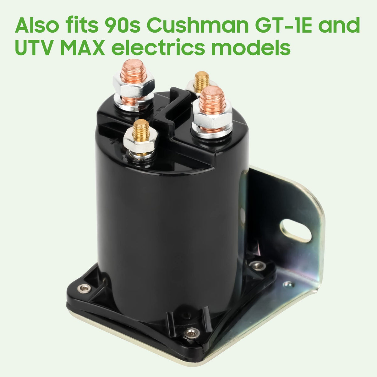 10L0L solenoid installed on a golf cart for reliable starts.