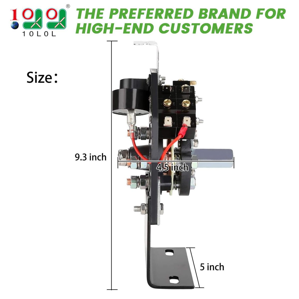 10L0L solid-state speed control improves smooth operation on EZGO Marathon carts.