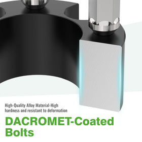 10L0L spacer kit distinctive notch design eases installation
