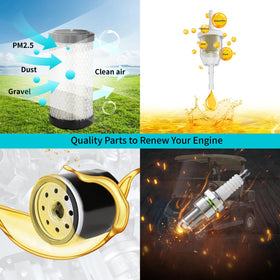 10L0L spark plug promotes efficient ignition for smoother acceleration.