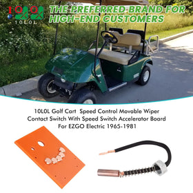 10L0L speed control switch board with five copper studs for smooth acceleration.
