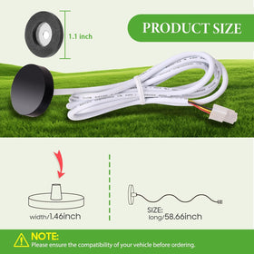 10L0L speed sensor magnet detail for consistent sensor operation