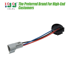 10L0L Three-wire speed sensor assembly with wedge lock plug simplifies maintenance