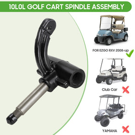 10L0L spindle assembly side angle demonstrates precise fit for replacement.