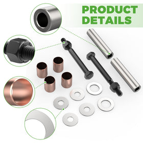 10L0L spindle bolt and nut kit for secure assembly