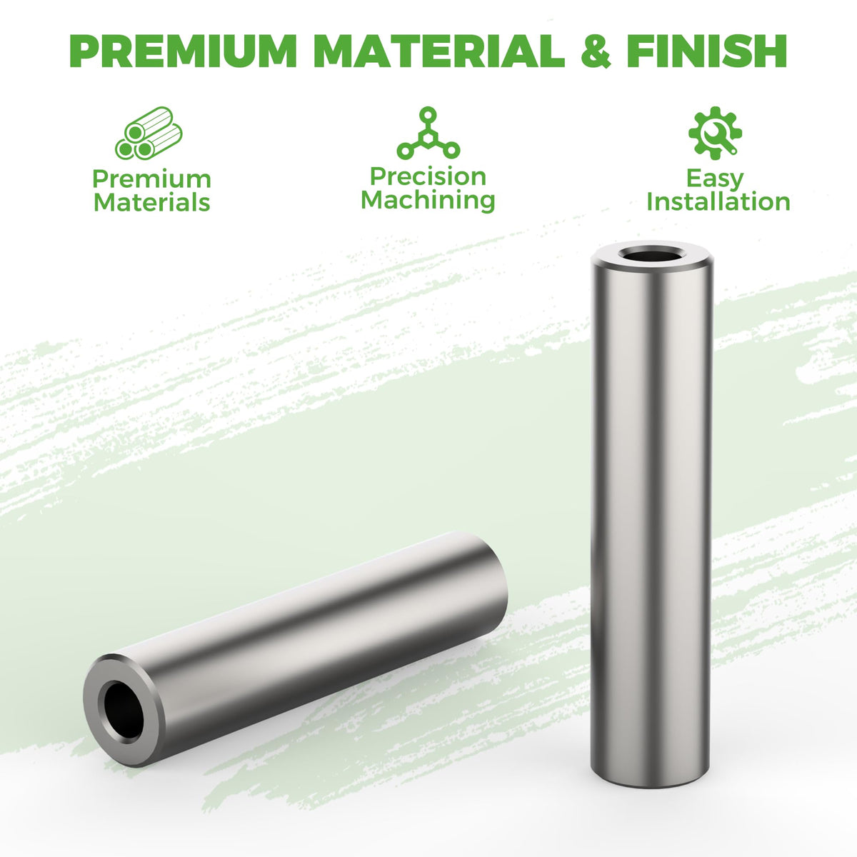 Bolt-on installation of 10L0L tube kit demonstrates easy replacement with no modifications required.