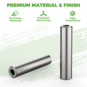 Bolt-on installation of 10L0L tube kit demonstrates easy replacement with no modifications required.