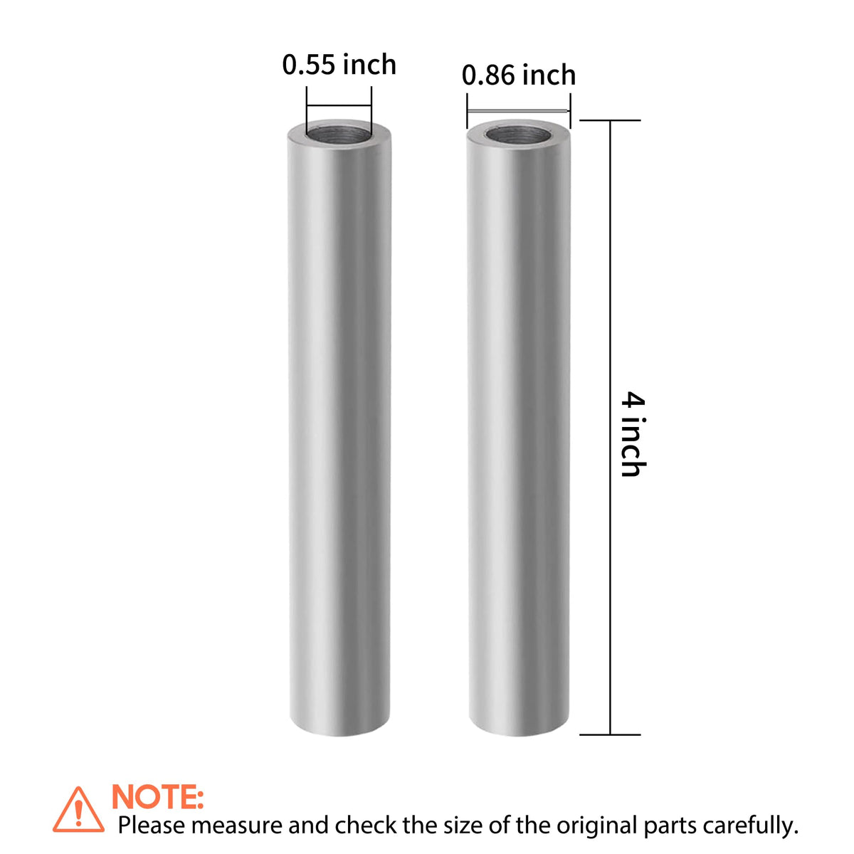 Repair kit replacement option by 10L0L shows complete two-tube set.