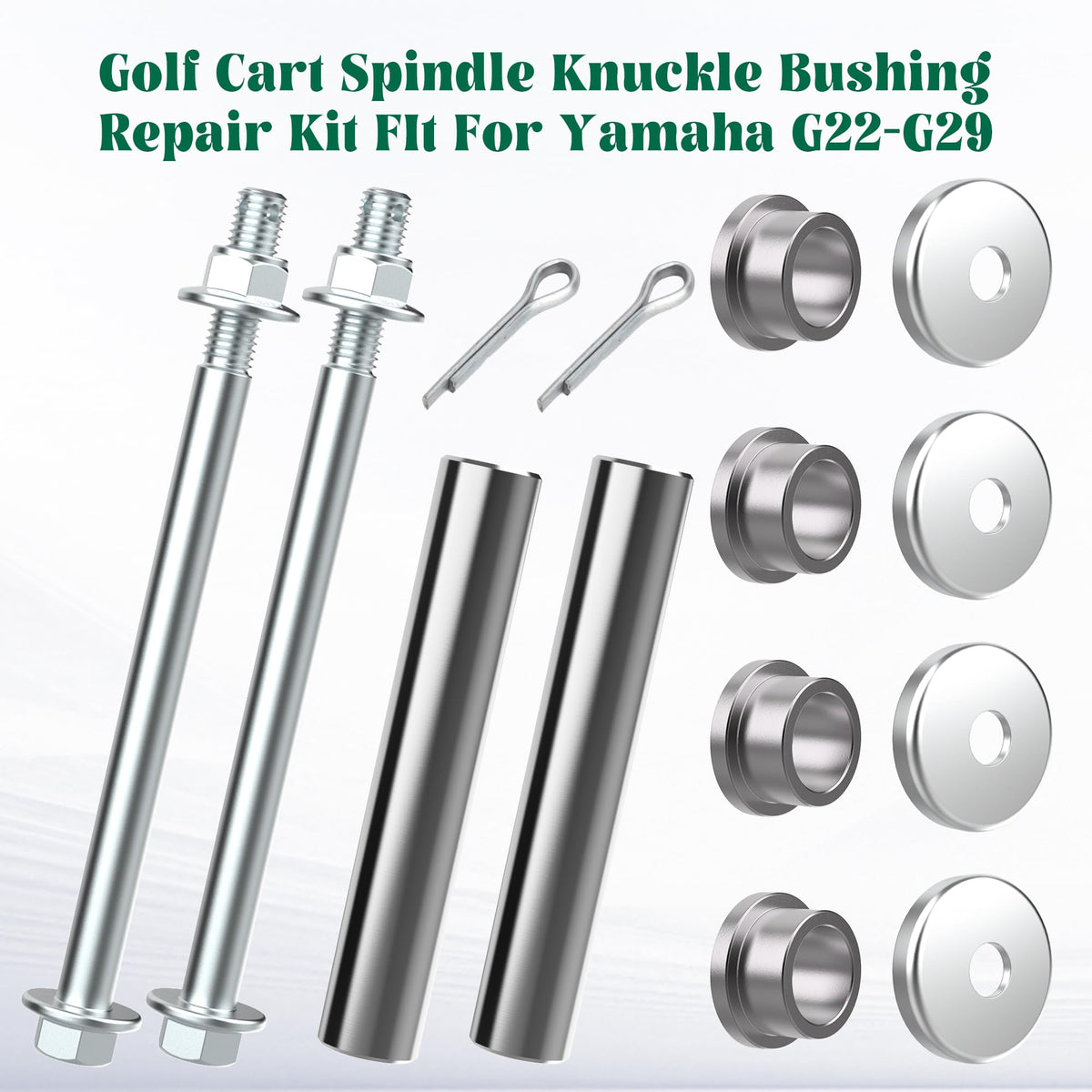 10L0L spindle tubes kit supports durable, smooth ride