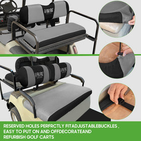 10L0L stain and spill protection extends seat life between cleanings.