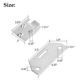 10L0L stainless steel rivets kit for durable hinge installation