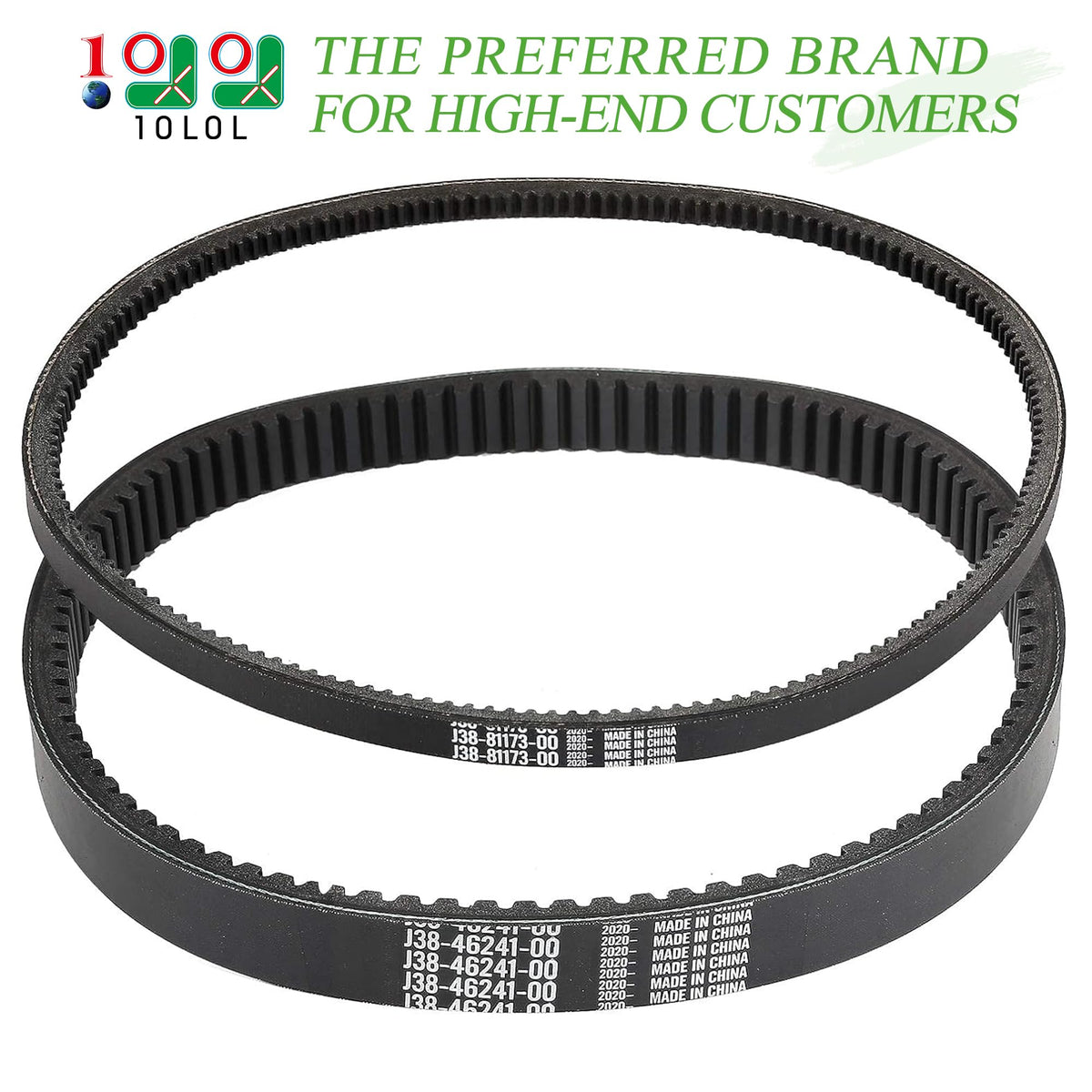 10L0L starter-generator belt for Yamaha G2–G29, reliable start potential