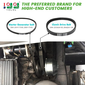 10L0L starter generator belt for Yamaha G2 enhances starting reliability