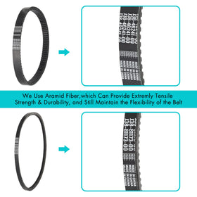 10L0L starter belt for Yamaha G8 supports smooth idle and charging