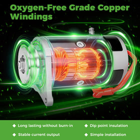 10L0L OEM replacement starter, GXI-875P variant, stable performance.