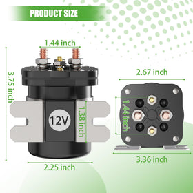 10L0L solenoid kit installed on Yamaha G8–G20 golf cart in-use