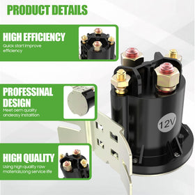 10L0L starter solenoid Yamaha G28 – terminal configuration aligns with OEM layout