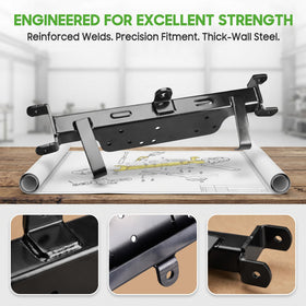 10L0L steering-box-mount-axle-weldment provides stable mounting and easy installation
