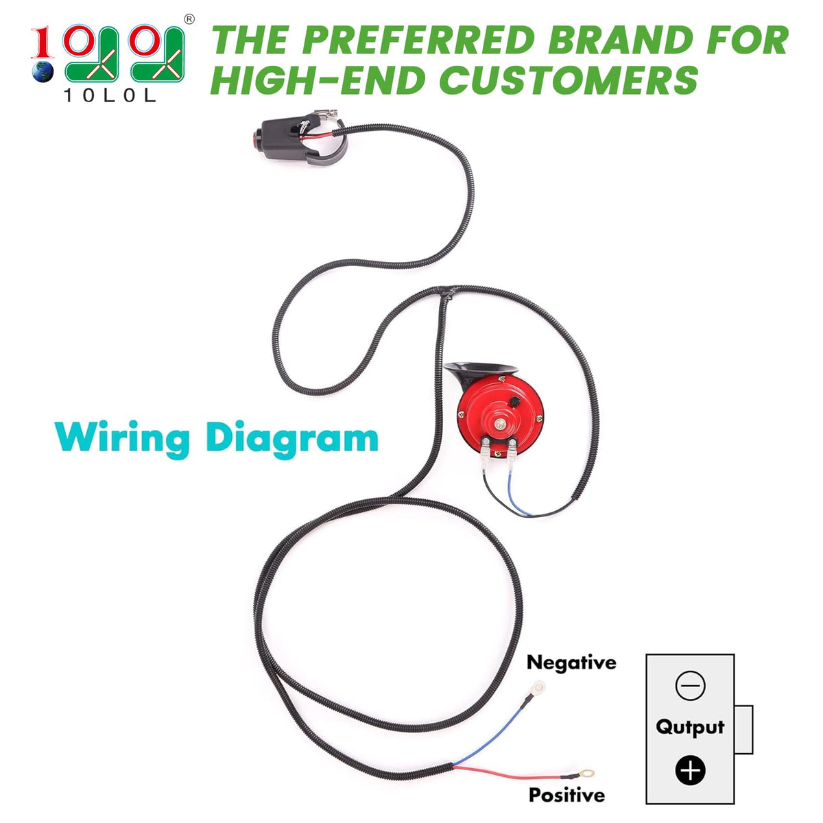 10L0L steering column wire cover protects connections during rides