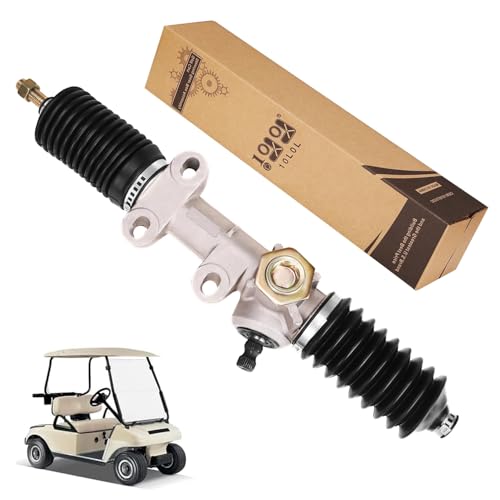 10L0L steering gear box for Club Car DS; durable metal construction for long-lasting performance.