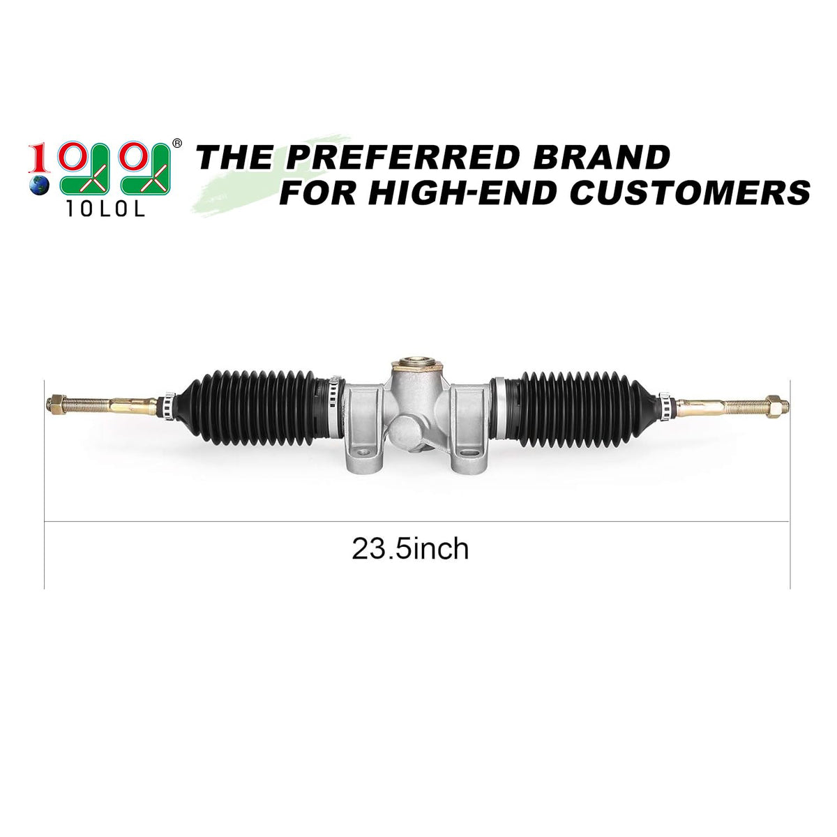 10L0L steering gear box for Club Car Onward, smoother handling.