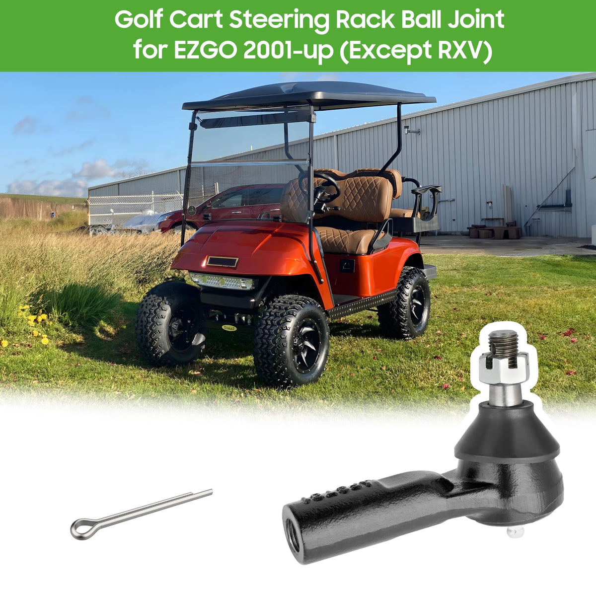 10L0L steering rack assembly for EZGO 2001 and newer